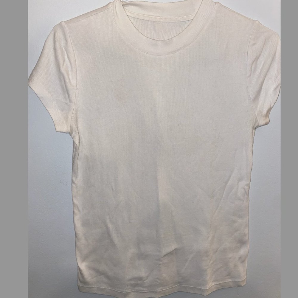 A New Day White Fitted top